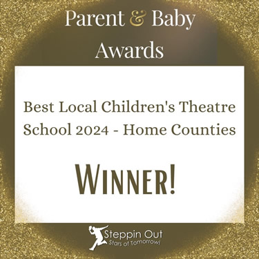 WINNER! Parent & Baby Awards -  Best Local Children's Theatre 2024 - Home Counties